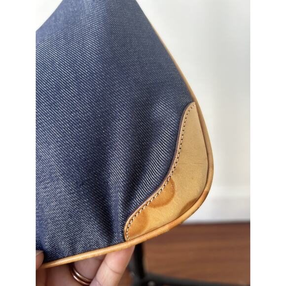 Rehab Project Vintage Y2k Coach Hampton 8318 Denim Clip Hobo Shoulder Bag Read! - Picture 12 of 15